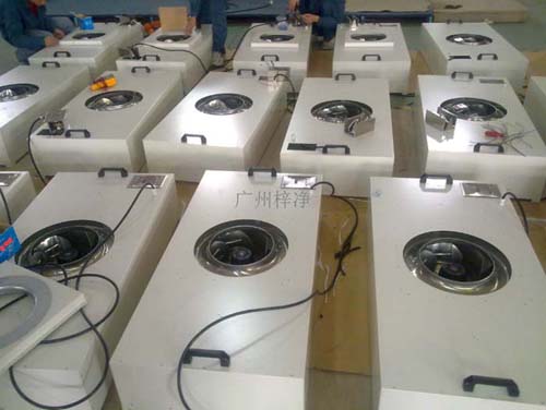 FFU風機過濾單元一般采用單相多速交流電機 FFU風機過濾單元一般采用單相多速交流電機